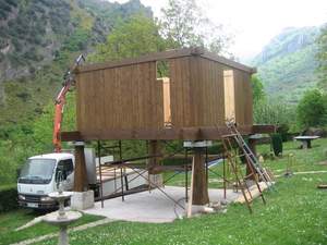 Fabricación de horreos